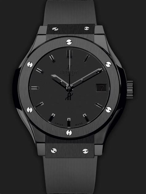 hublot black|all black hublot.